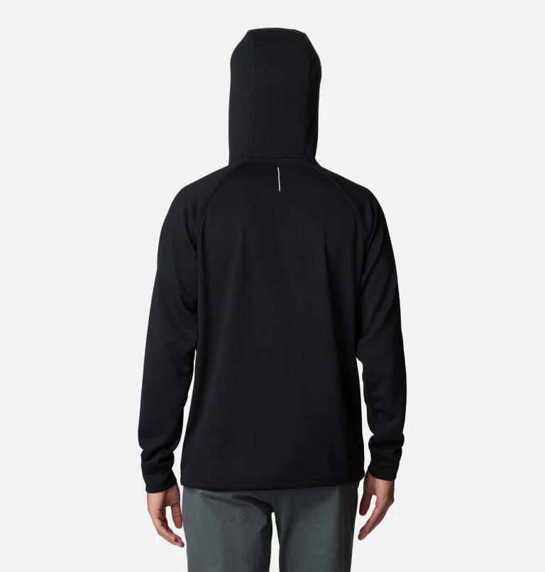 Men's Black Mesa™ Waffle Knit Hoodie Black