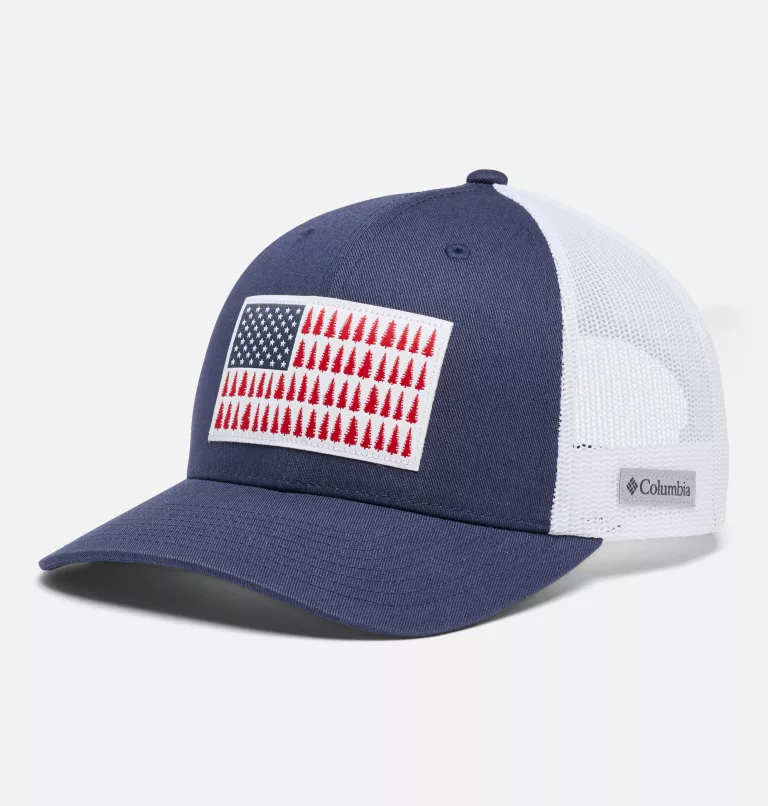 Columbia Women's™ Snapback Hat Nocturnal,White,Tree Flag