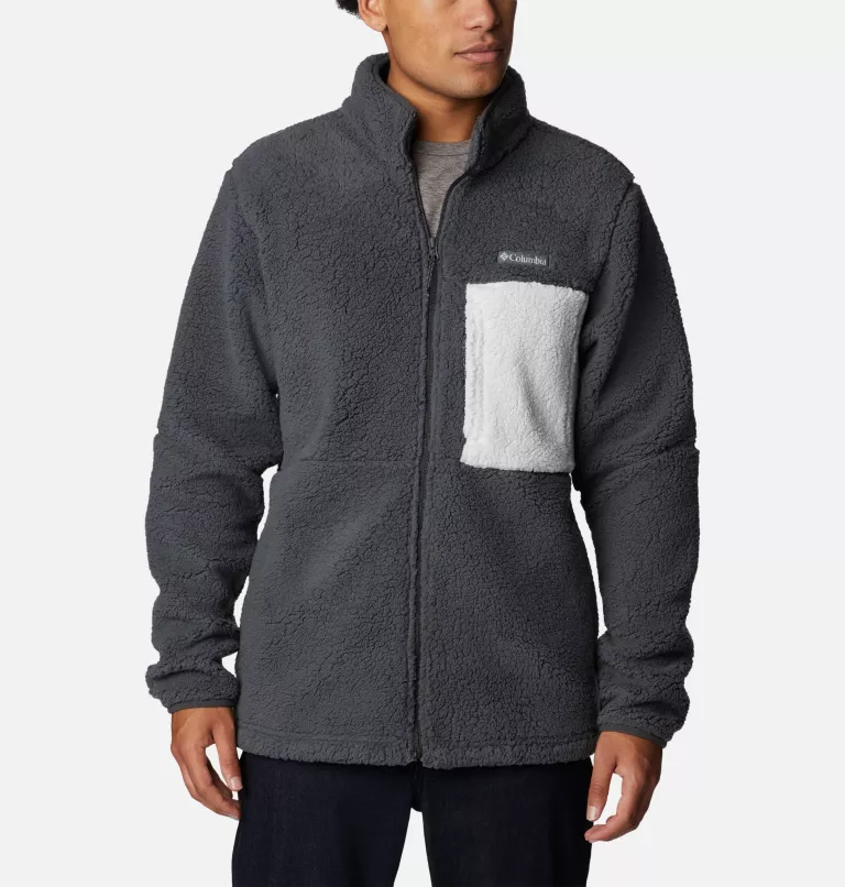Men's Mountainside™ Heavyweight Sherpa Fleece Jacket - Tall Shark
