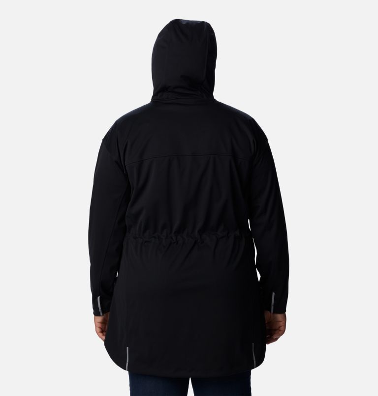 Women's Flora Park™ Softshell Jacket - Plus Size Black