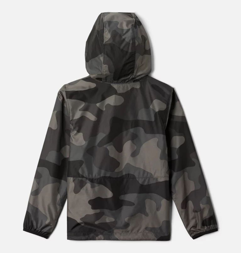Kids’ Pixel Grabber™ Reversible Jacket Black Mod Camo