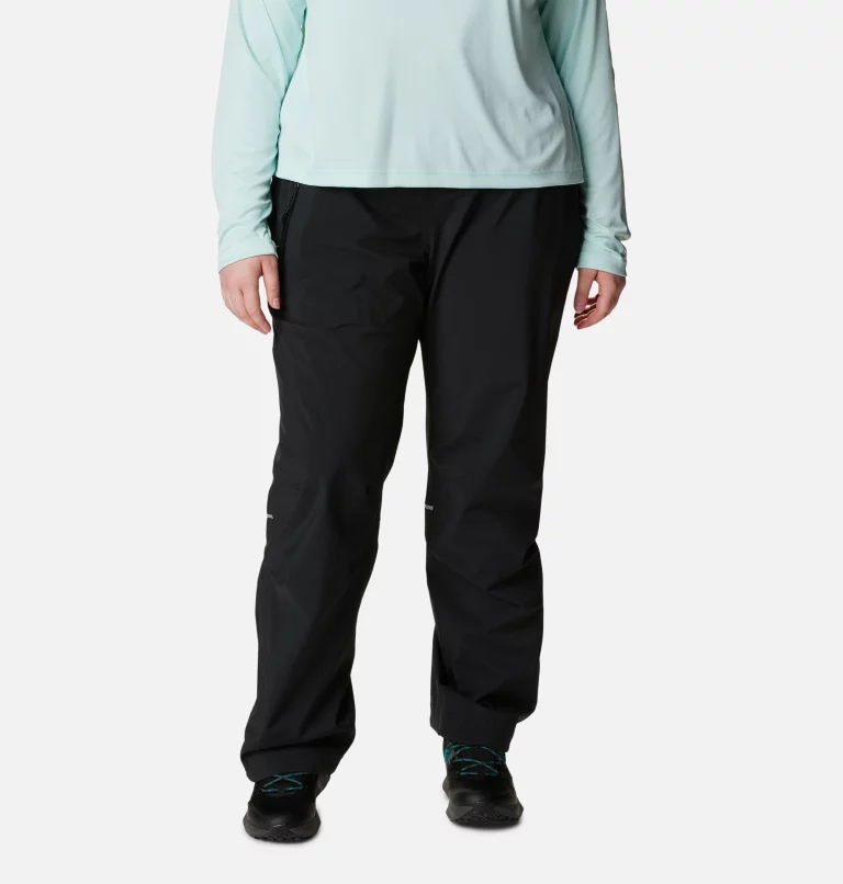 Women's Hazy Trail™ Rain Pants - Plus Size Black