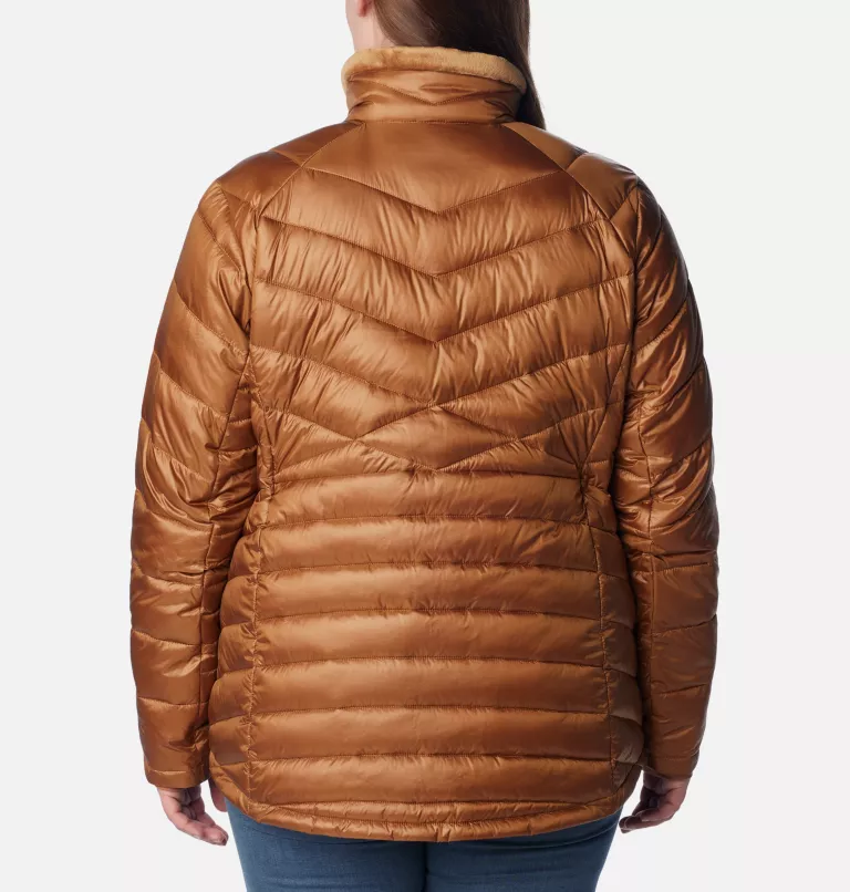 Women's Joy Peak™ Insulated Jacket - Plus Size Camel Brown