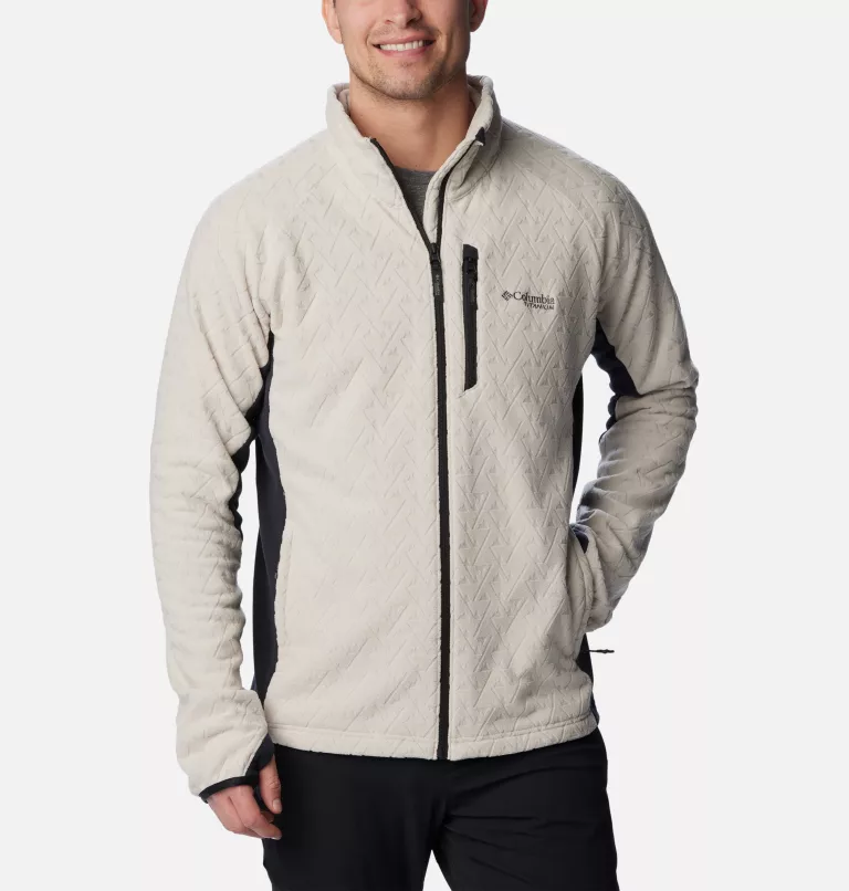 Men's Titan Pass™ 3.0 Full Zip Fleece Jacket - Tall Dark Stone,Black
