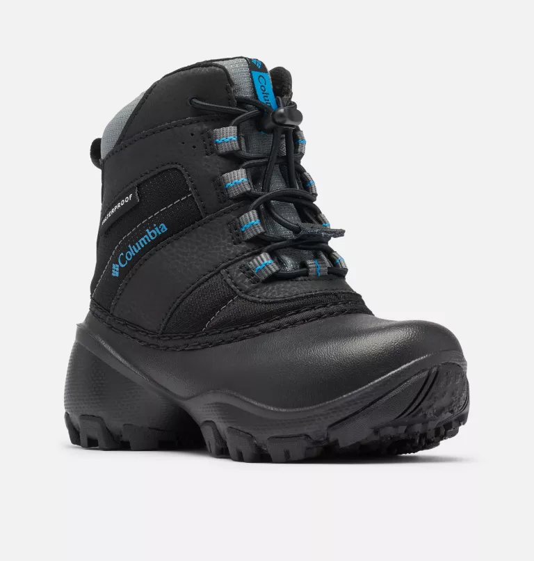 Little Kids' Rope Tow™ III Waterproof Warm Winter Boot Black,Dark Compass