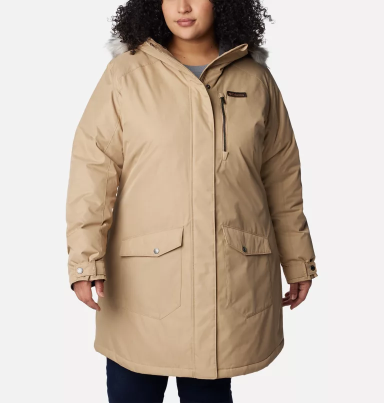 Women's Suttle Mountain™ Long Insulated Jacket - Plus Size Beach