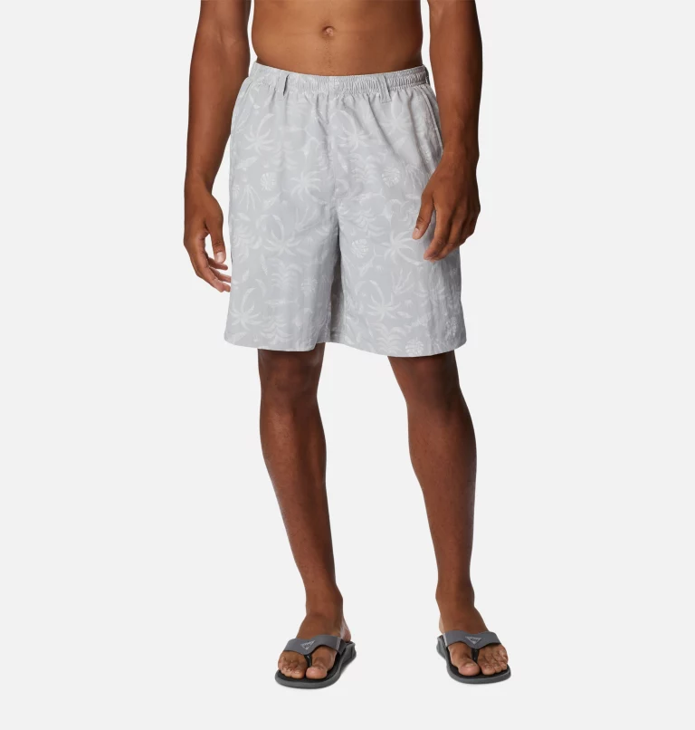 Men's PFG Super Backcast™ Water Short Cool Grey Reel Shores