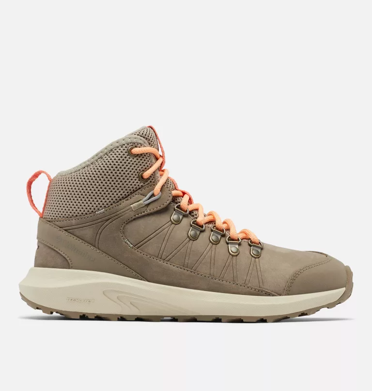 Women's Trailstorm™ Crest Mid Waterproof Shoe Kettle,Peach