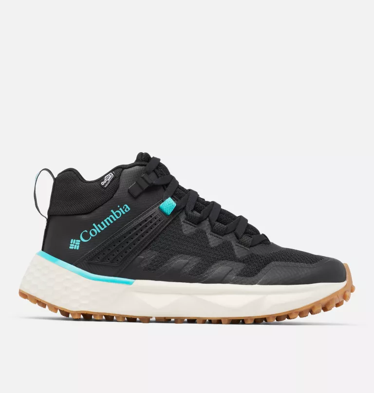 Women's Facet™ 75 Mid OutDry™ Shoe Black,Bright Aqua