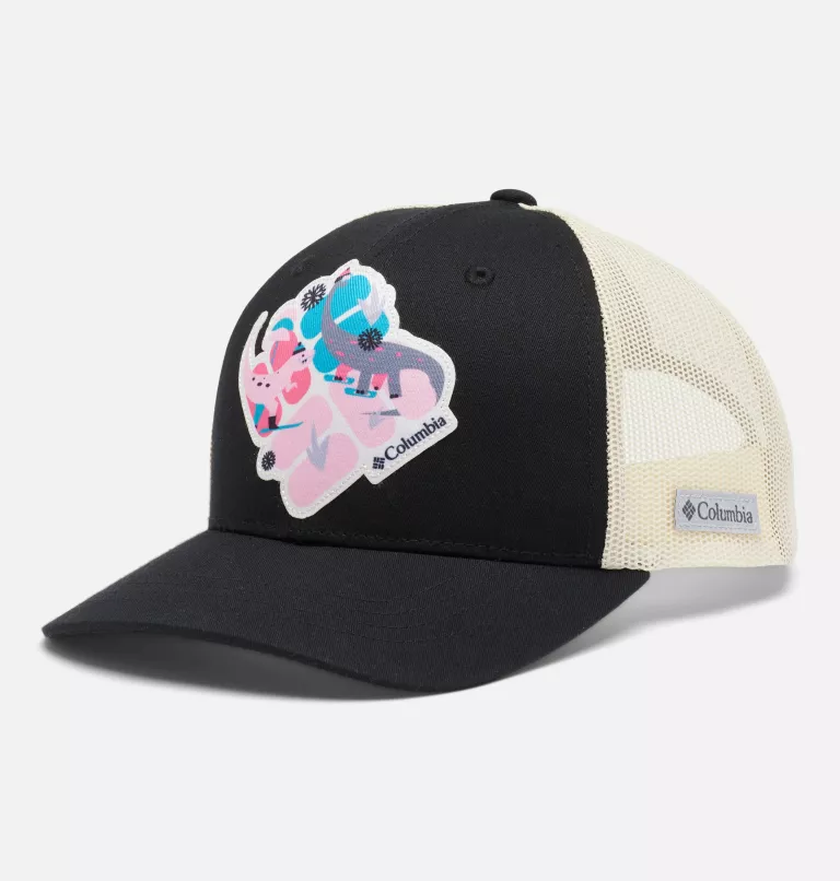 Youth Columbia™ Snap Back Cap Black,Chalk,Skiasaurus