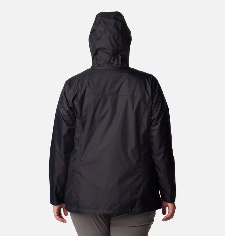 Women’s Arcadia™ II Rain Jacket - Plus Size Black