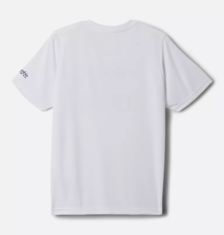 Boys' PFG Terminal Tackle™ LGF Short Sleeve Shirt White,Marlin America Graphic