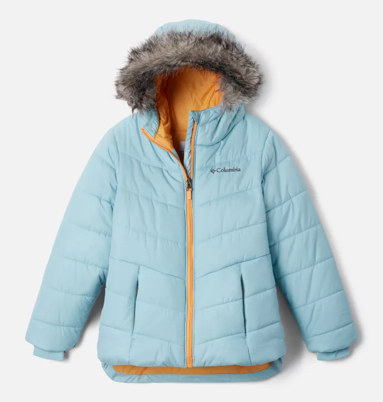 Girls' Katelyn Crest™ II Hooded Jacket Aqua Haze