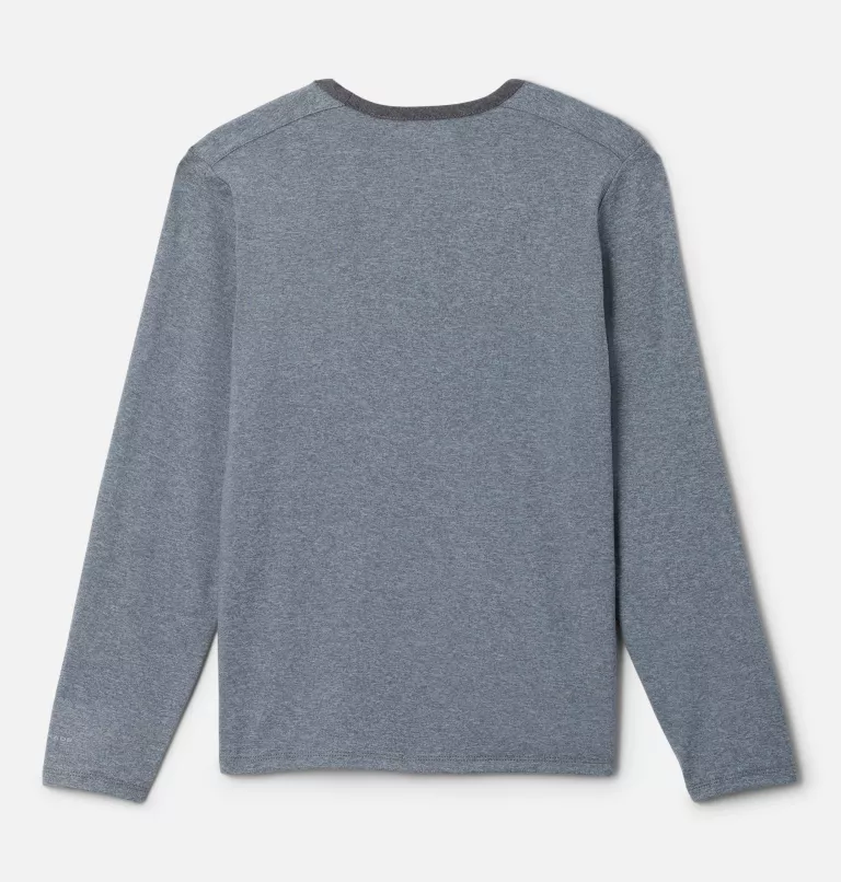 Boys' Tech Trail™ Long Sleeve Shirt City Grey,Shark