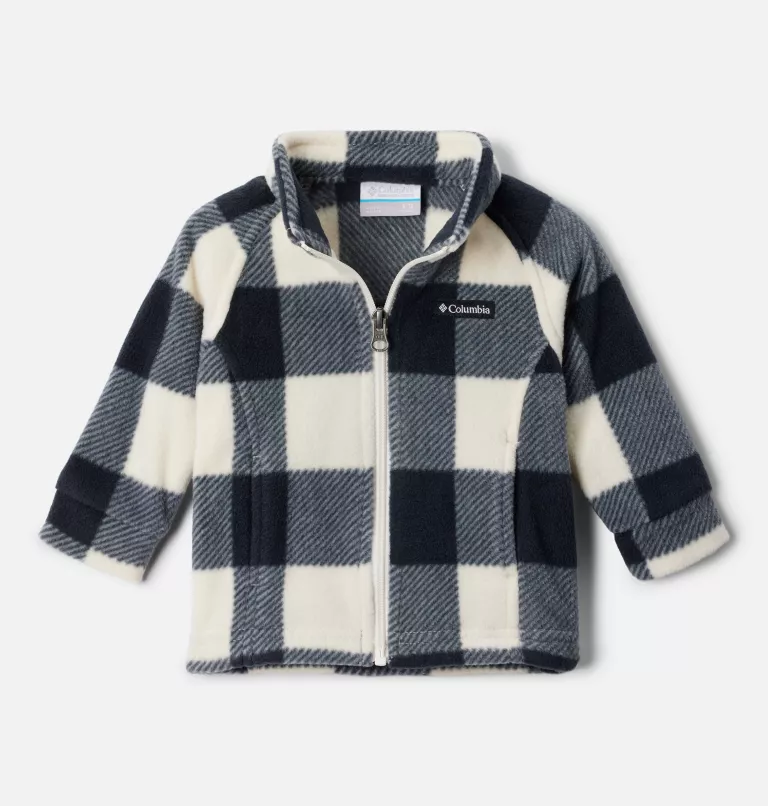 Girls’ Infant Benton Springs™ II Printed Fleece Jacket Chalk Check