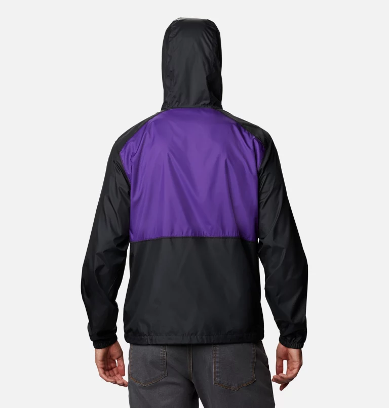 Men's Collegiate Flash Forward™ Jacket - LSU LSU - Black,Vivid Purple