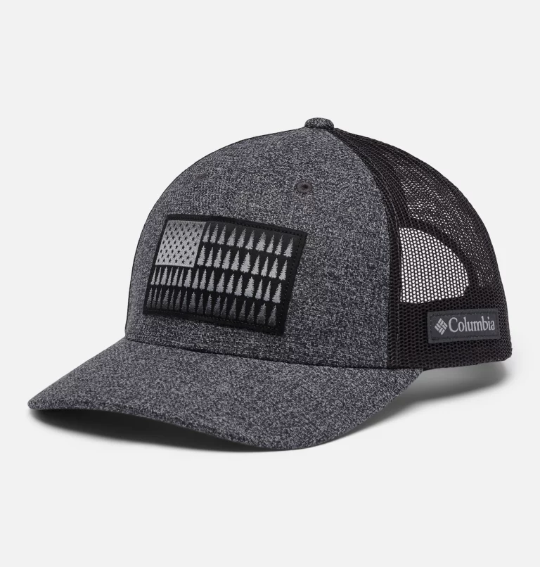 Columbia Tree Flag™ Mesh Snapback - Low Crown Grill Heather