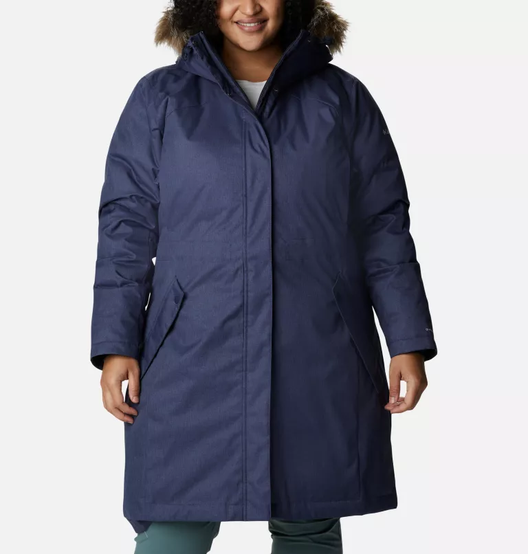 Women's Juniper Ridge™ Down Parka - Plus Size Dark Nocturnal
