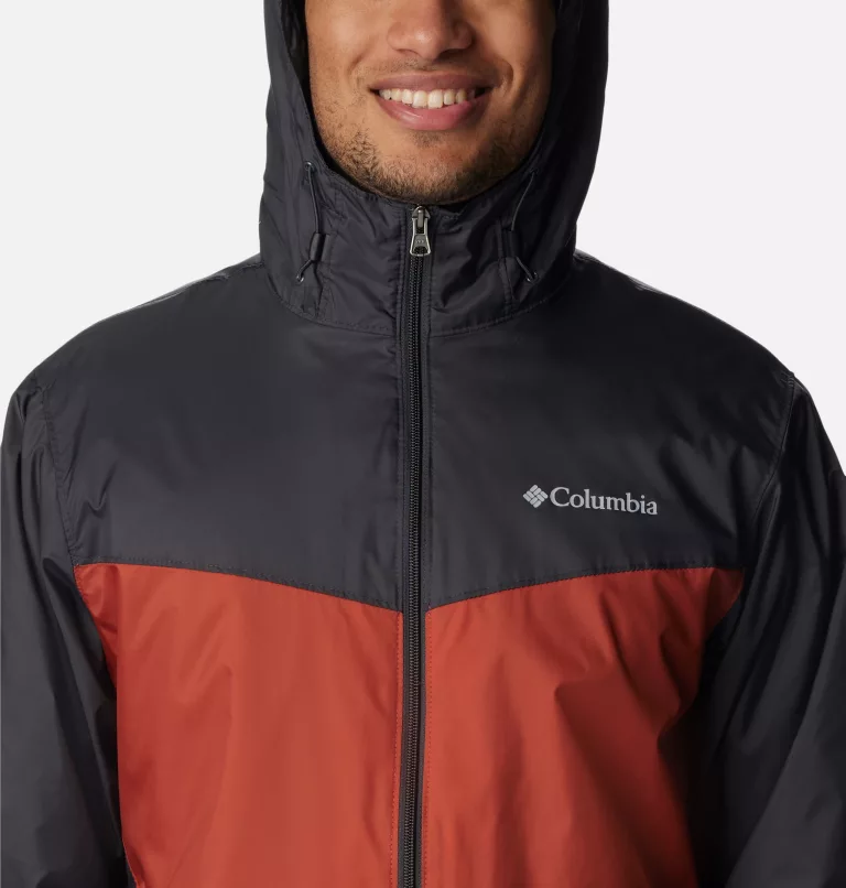 Men's Glennaker™ Sherpa Lined Jacket Shark,Warp Red