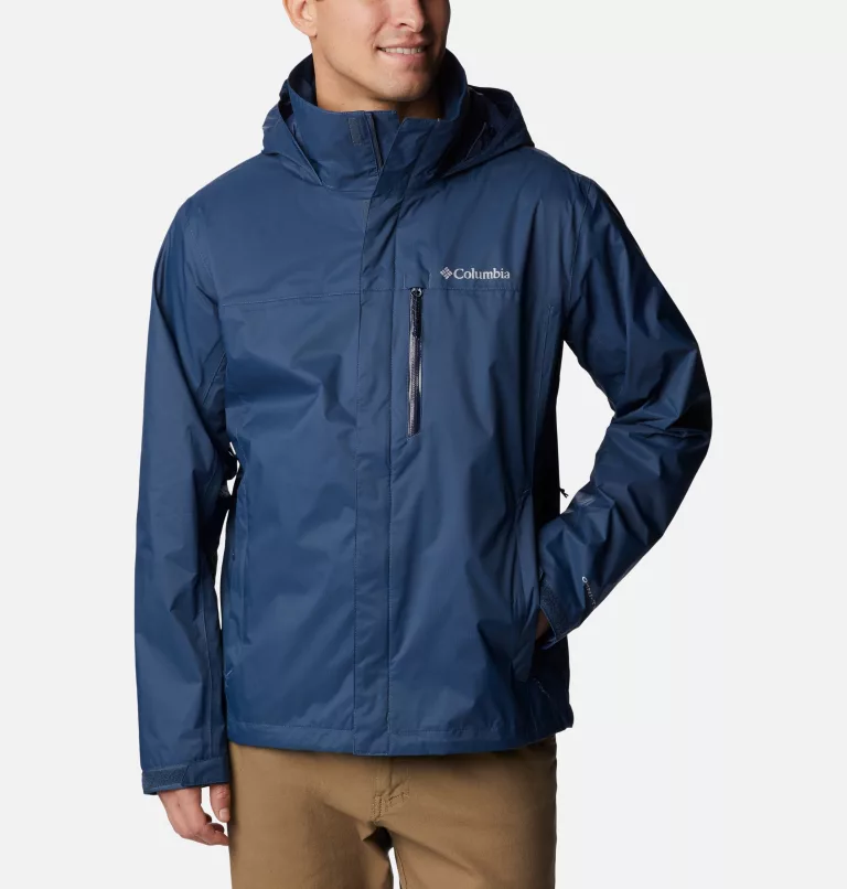 Men's Pouration™ Rain Jacket - Tall Black
