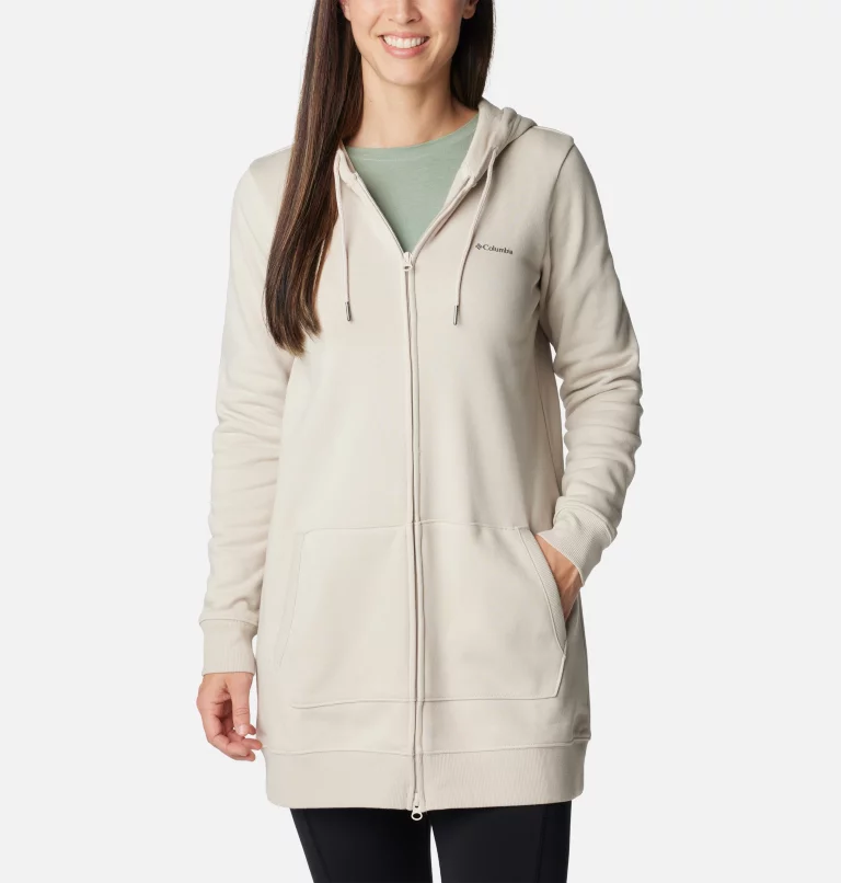 Women's Rush Valley™ Long Full Zip Hoodie Dark Stone