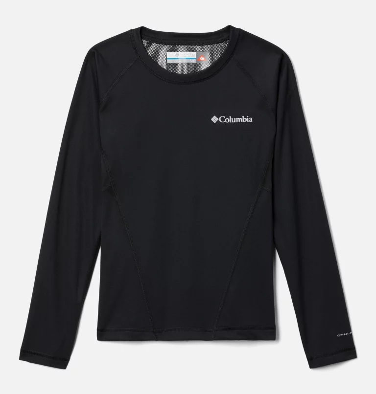 Kids’ Omni-Heat™ Midweight Baselayer Crew Black