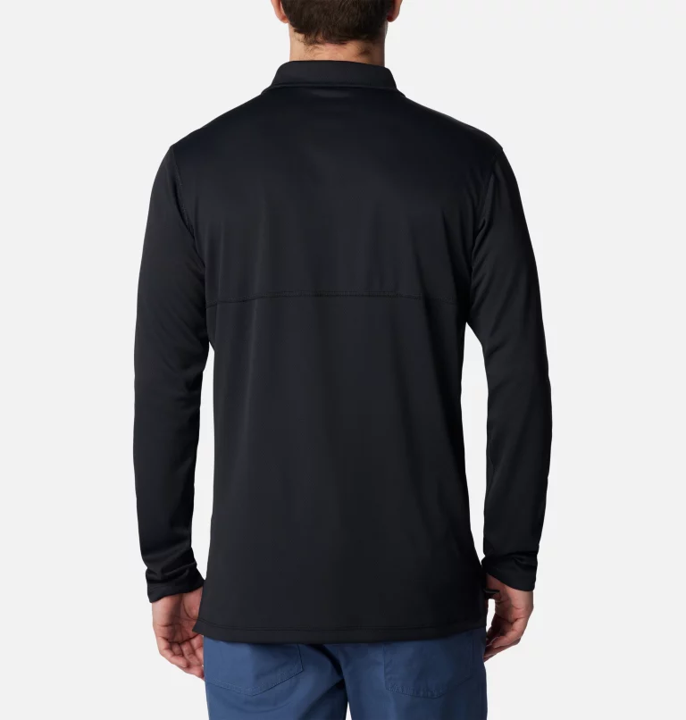 Men's Narrows Pointe™ Long Sleeve Polo Black