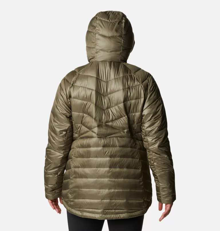 Women's Joy Peak™ Insulated Hooded Jacket - Plus Size Aqua Haze