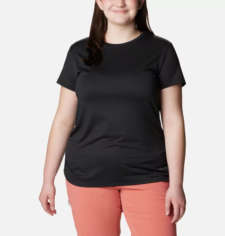 Women's Leslie Falls™ Short Sleeve Shirt - Plus Size Black