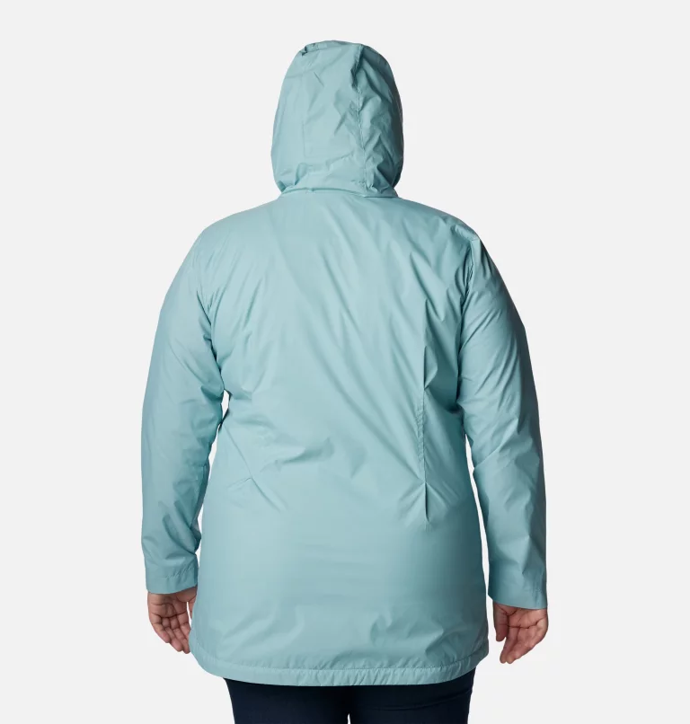 Women’s Switchback™ Lined Long Jacket - Plus Size Aqua Haze