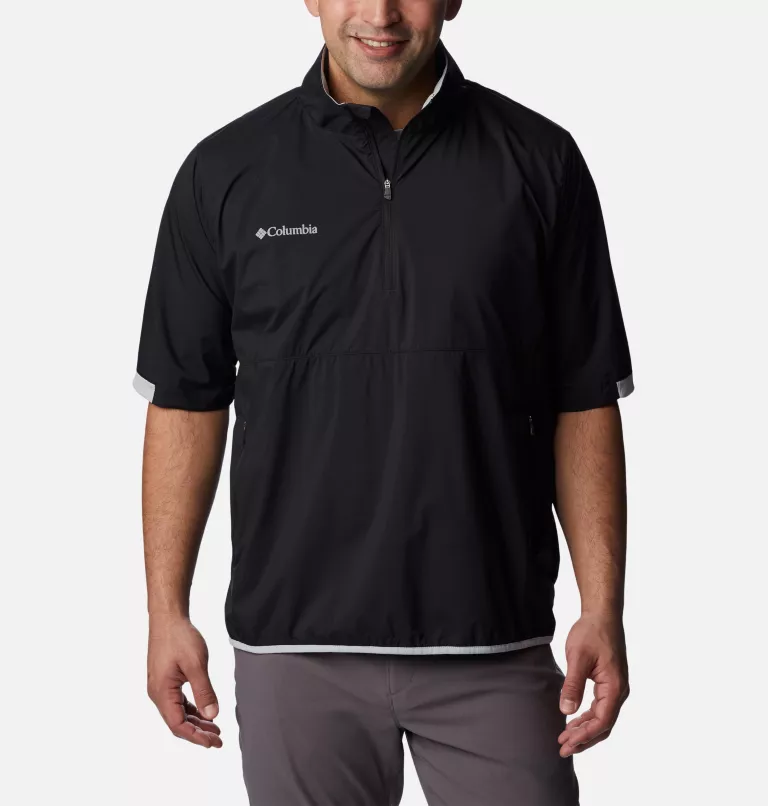 Men's Big Shot Golf Windbreaker Black