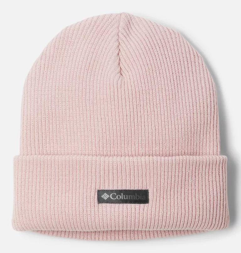 Whirlibird™ Cuffed Beanie Dusty Pink,Gradient Logo