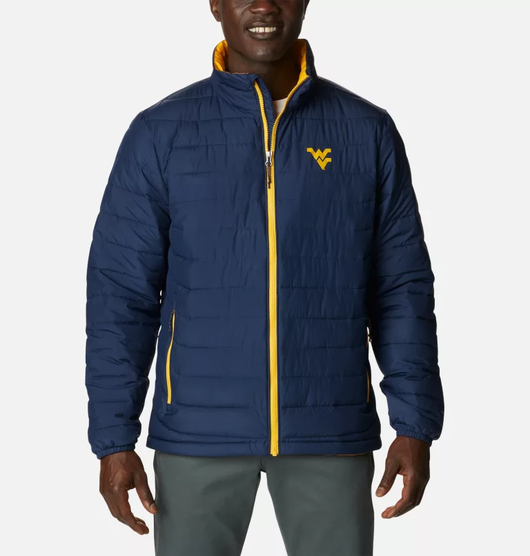 Men's Collegiate Powder Lite™ Jacket - West Virginia WV - Collegiate Navy