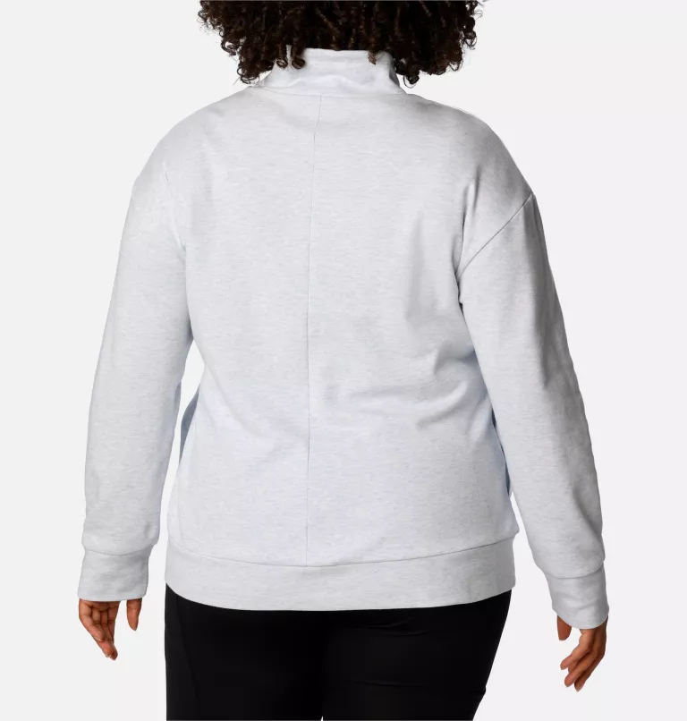 Women's Calico Basin™ Pullover - Plus Size Cirrus Grey Heather