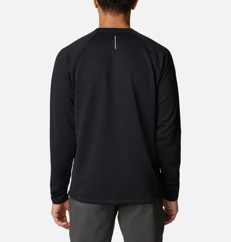 Men's Black Mesa™ Waffle Knit Crew Black