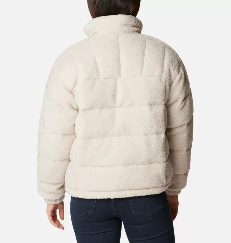 Women's Sherpa Ruby Falls™ Novelty Jacket Dark Stone Doodle Sherpa