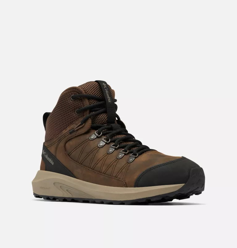 Men's Trailstorm™ Crest Mid Waterproof Shoe Cordovan,Black