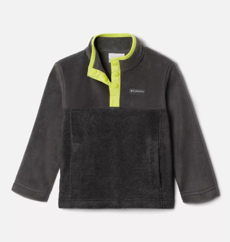 Toddler Steens Mtn™ Quarter Snap Fleece Pullover Charcoal Heather,Shark