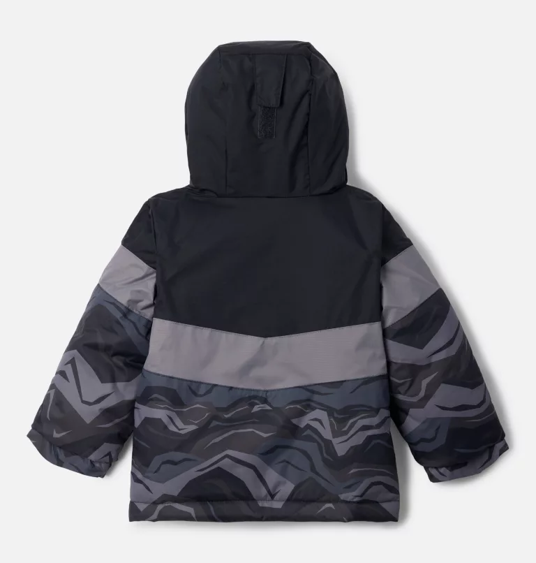 Boys' Toddler Lightning Lift™ II Jacket Black Tectonic,Black,City Grey