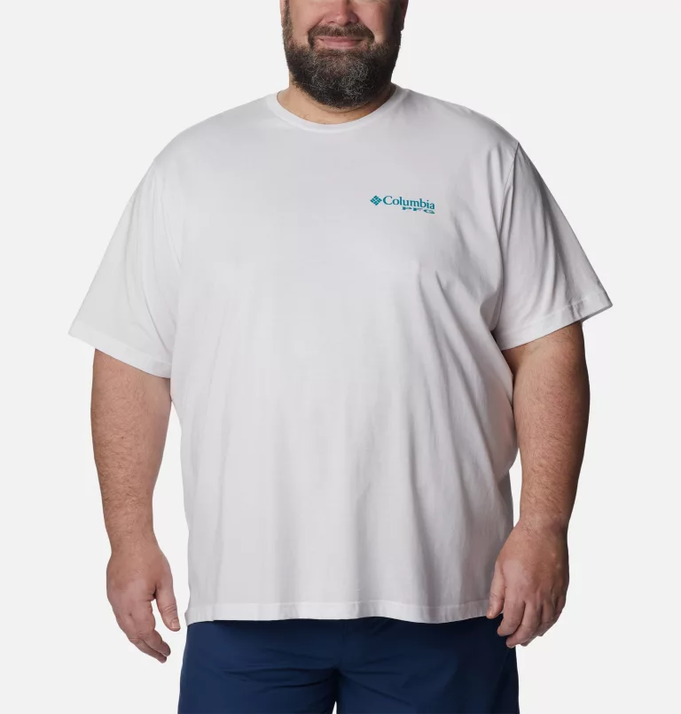 Men's PFG Crush Graphic T-Shirt - Big White