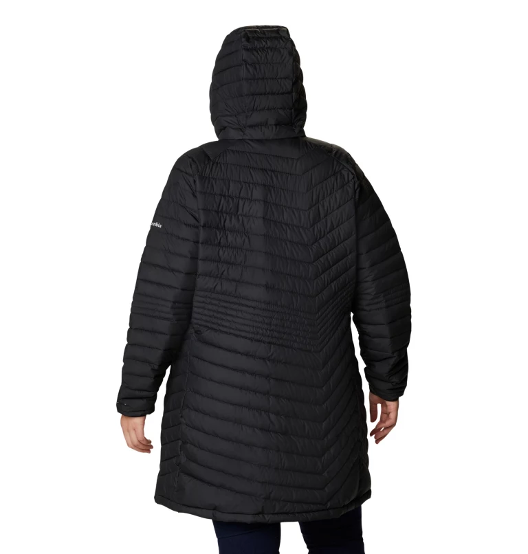 Women’s Powder Lite Mid Jacket - Plus Size Black