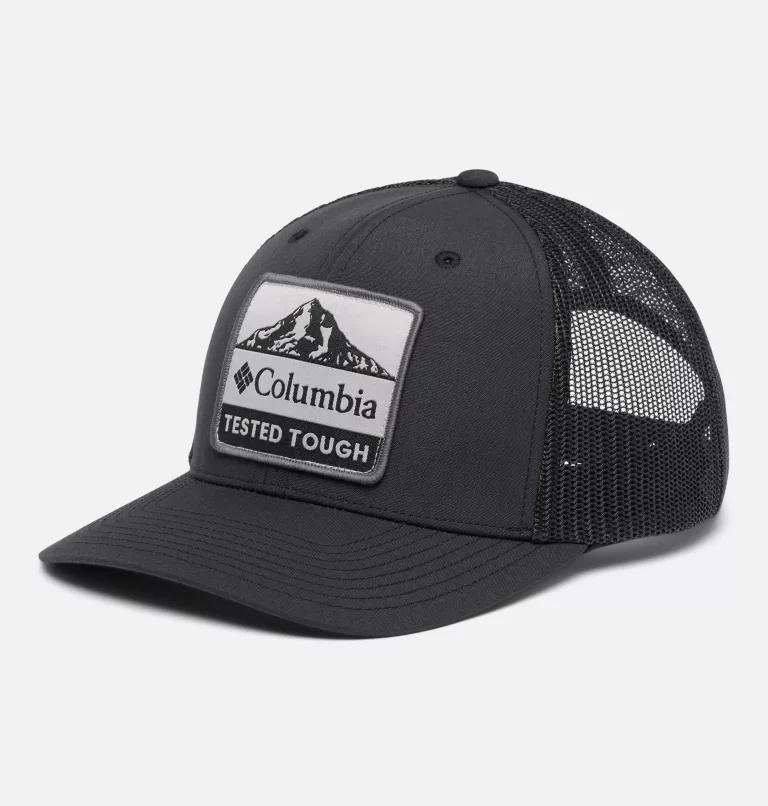 Columbia™ Logo Snapback Cap Black,Tested Tough
