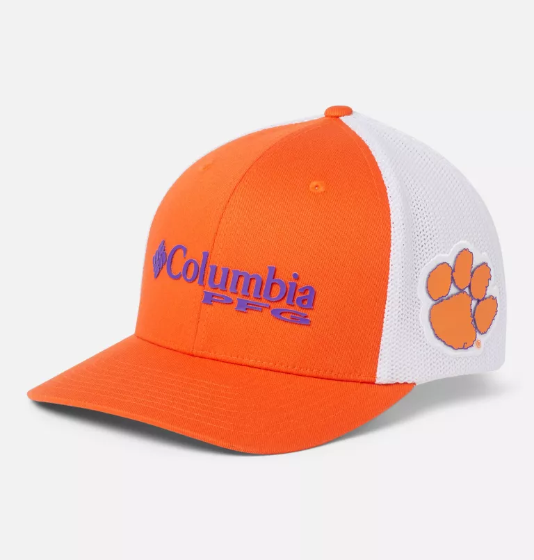 PFG Mesh™ Ball Cap - Clemson CLE - Spark Orange