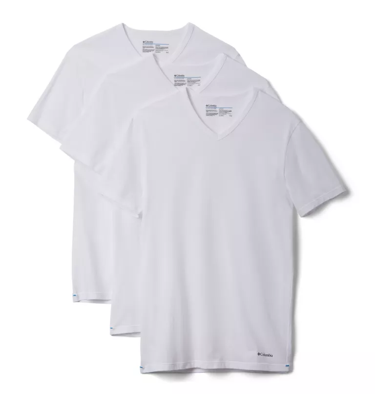 Men's 3 Pack V-Neck Tee Classic Fit White
