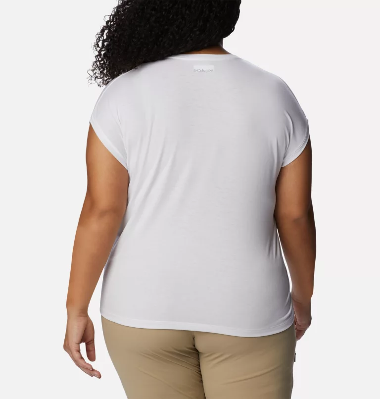 Women’s Boundless Trek™ T-Shirt - Plus Size White
