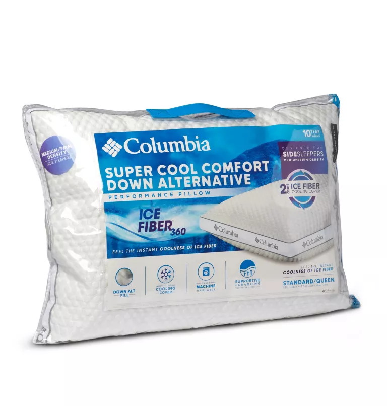 Ice Fiber Pillow - Standard White
