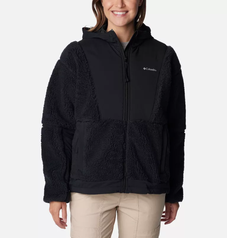 Women's Hakatai™ Full Zip Fleece Jacket Black