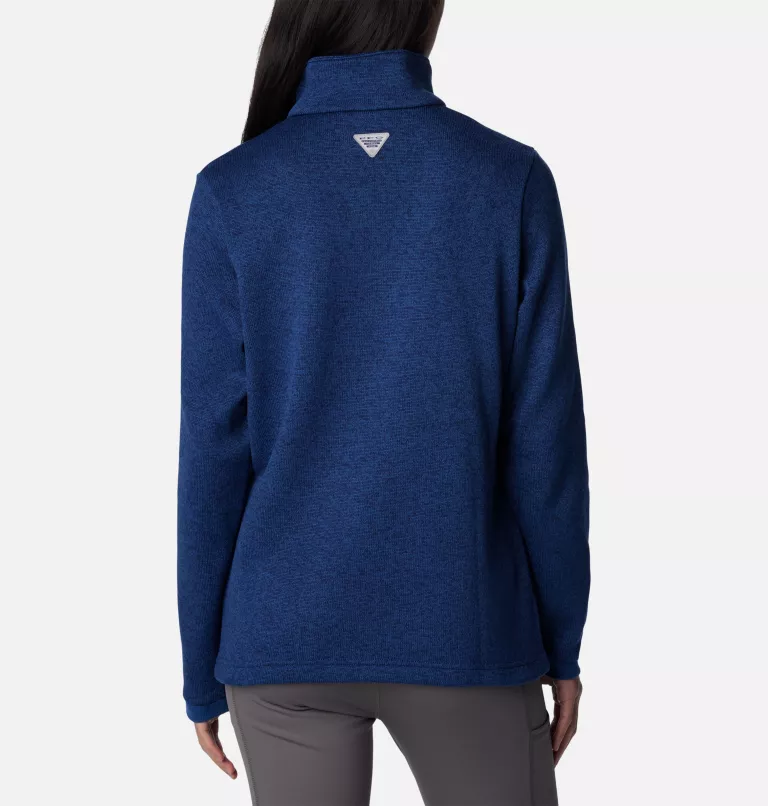 Women's PFG Reel Cozy™ Quarter Zip Pullover Carbon