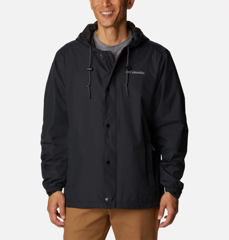 Men's Cedar Cliff™ Rain Jacket - Tall Black