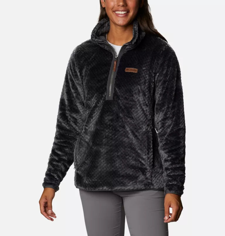 Women's Fire Side™ Quarter Zip Sherpa Fleece Shark